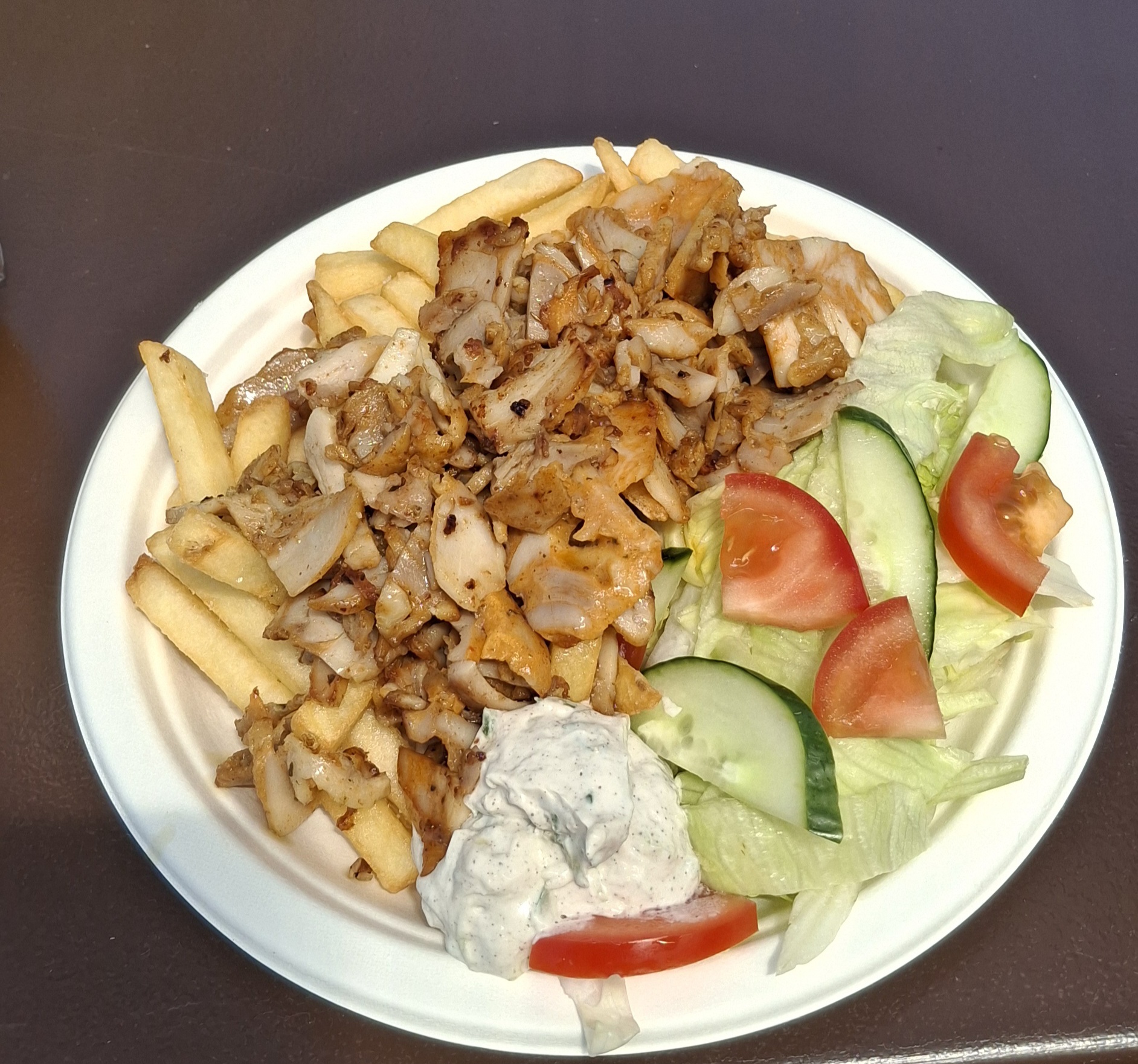 Gyros tál